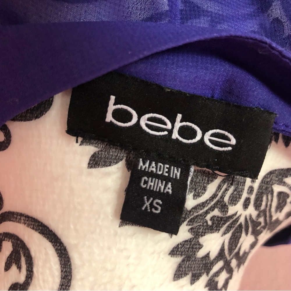 Bebe Button Up Blouse/ Top - Picture 3 of 3